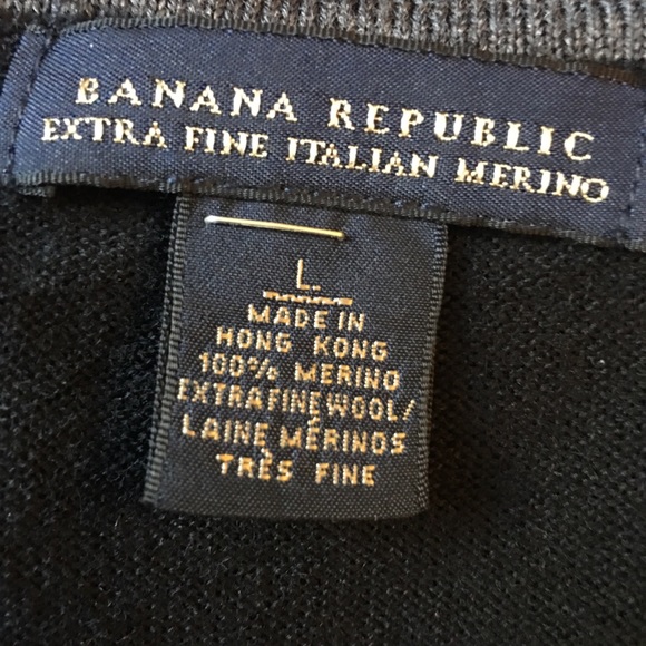 Banana Republic100 % Italian Merino extra fine - Picture 4 of 8